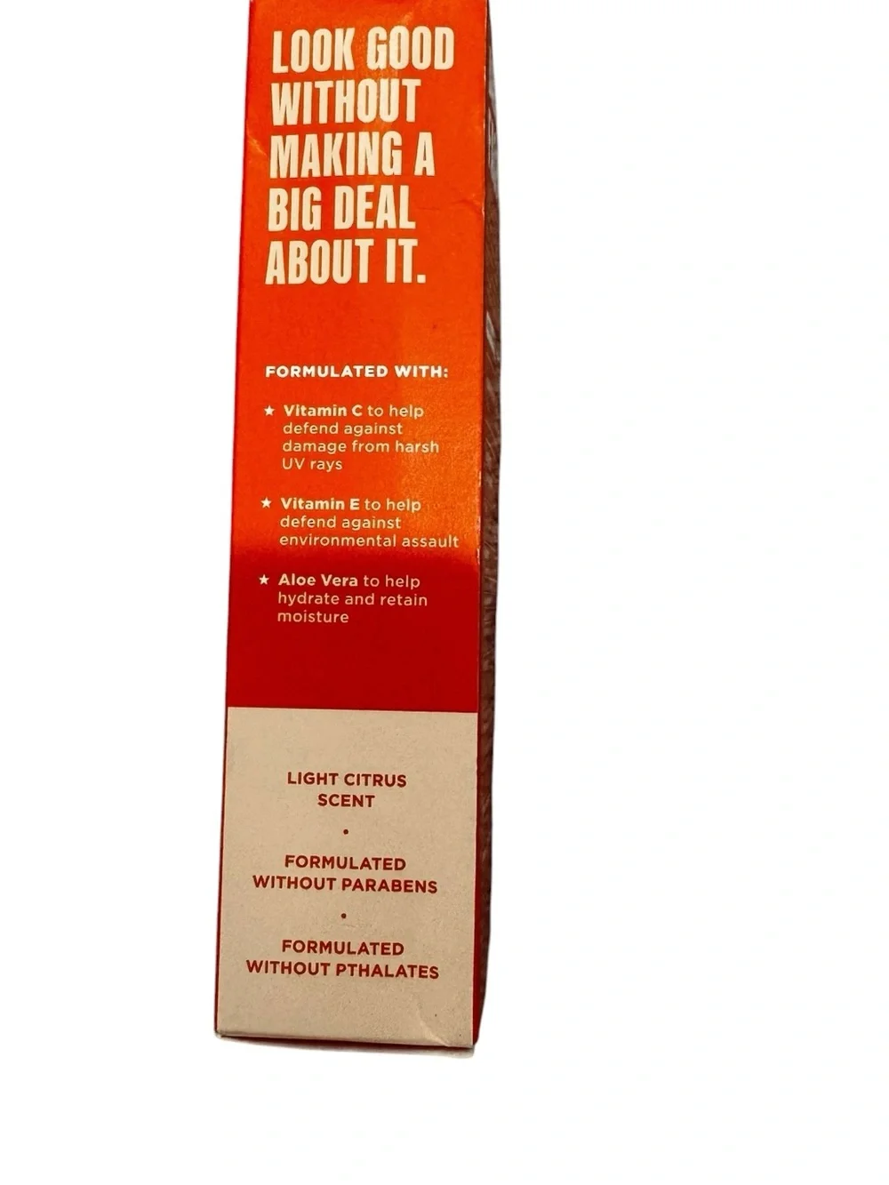 Duke Cannon Daily Defense Face Lotion SPF 32 - Orange
